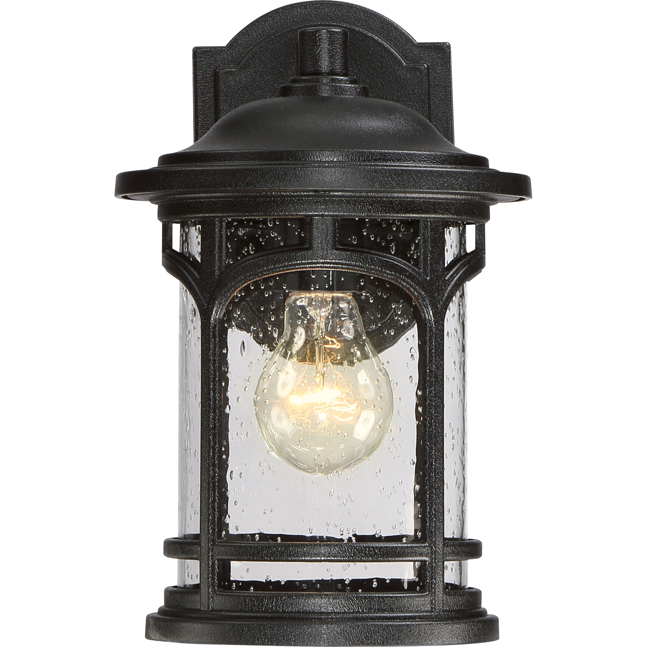 Marblehead 1 Light 11 inch Mystic Black Outdoor Wall Lantern