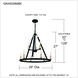 Graylyn 9 Light 29 inch Matte Black Chandelier Ceiling Light