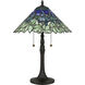 Seasons 22.5 inch 75 watt Vintage Bronze Table Lamp Portable Light