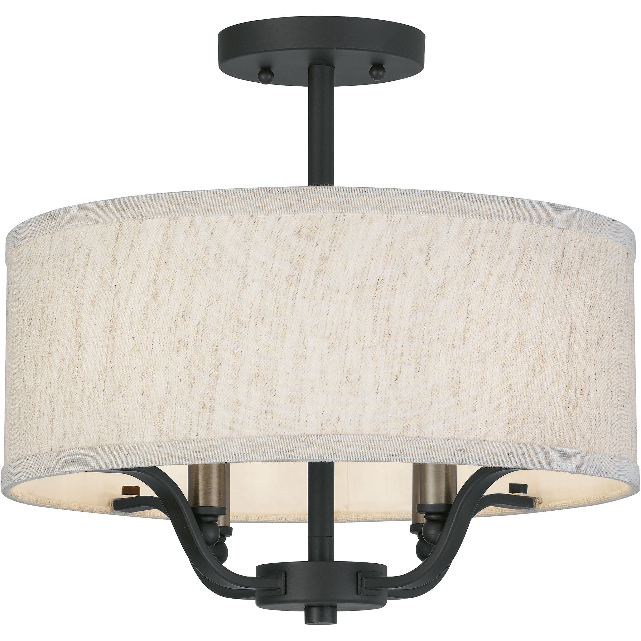 Semi flush deals bronze ceiling light