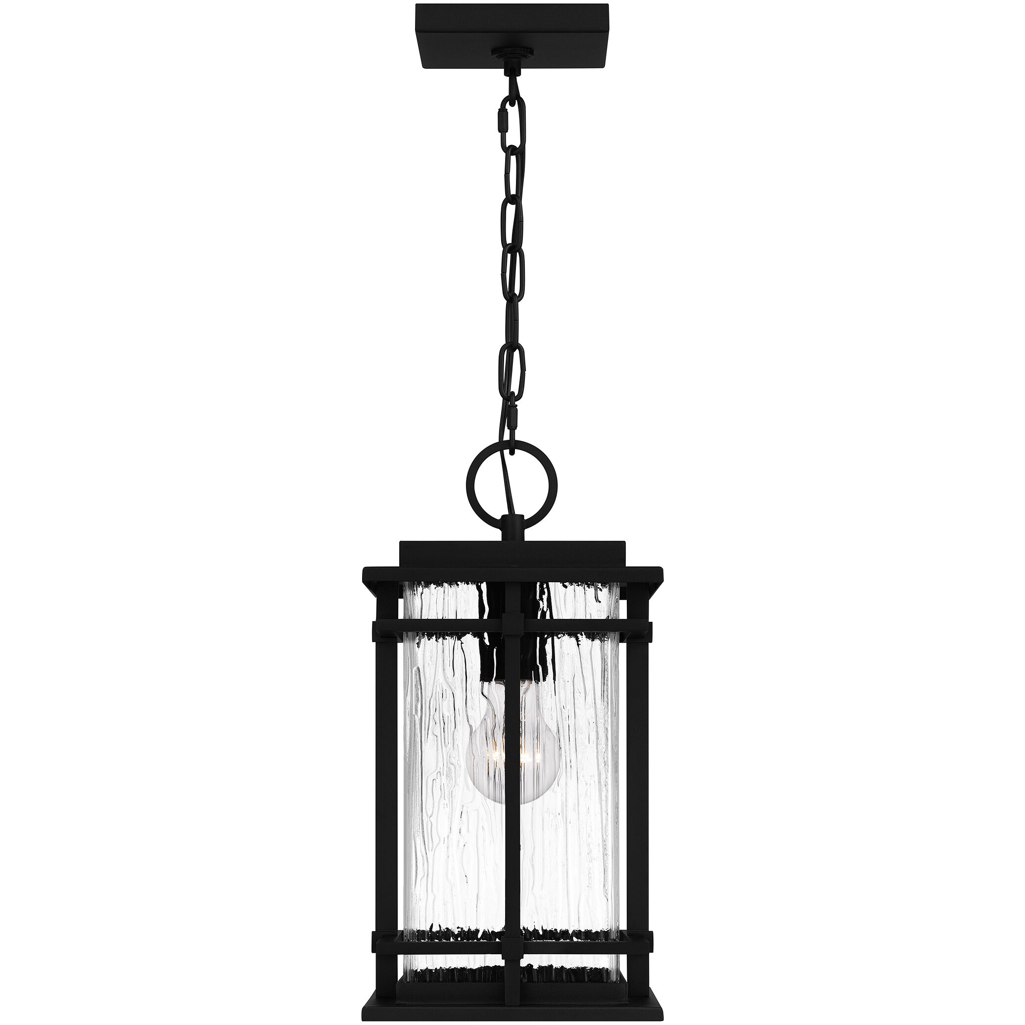 McAlister 1 Light 16 inch Earth Black Outdoor Wall Lantern