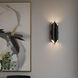 Manelis Wall Sconce Wall Light in Matte Black