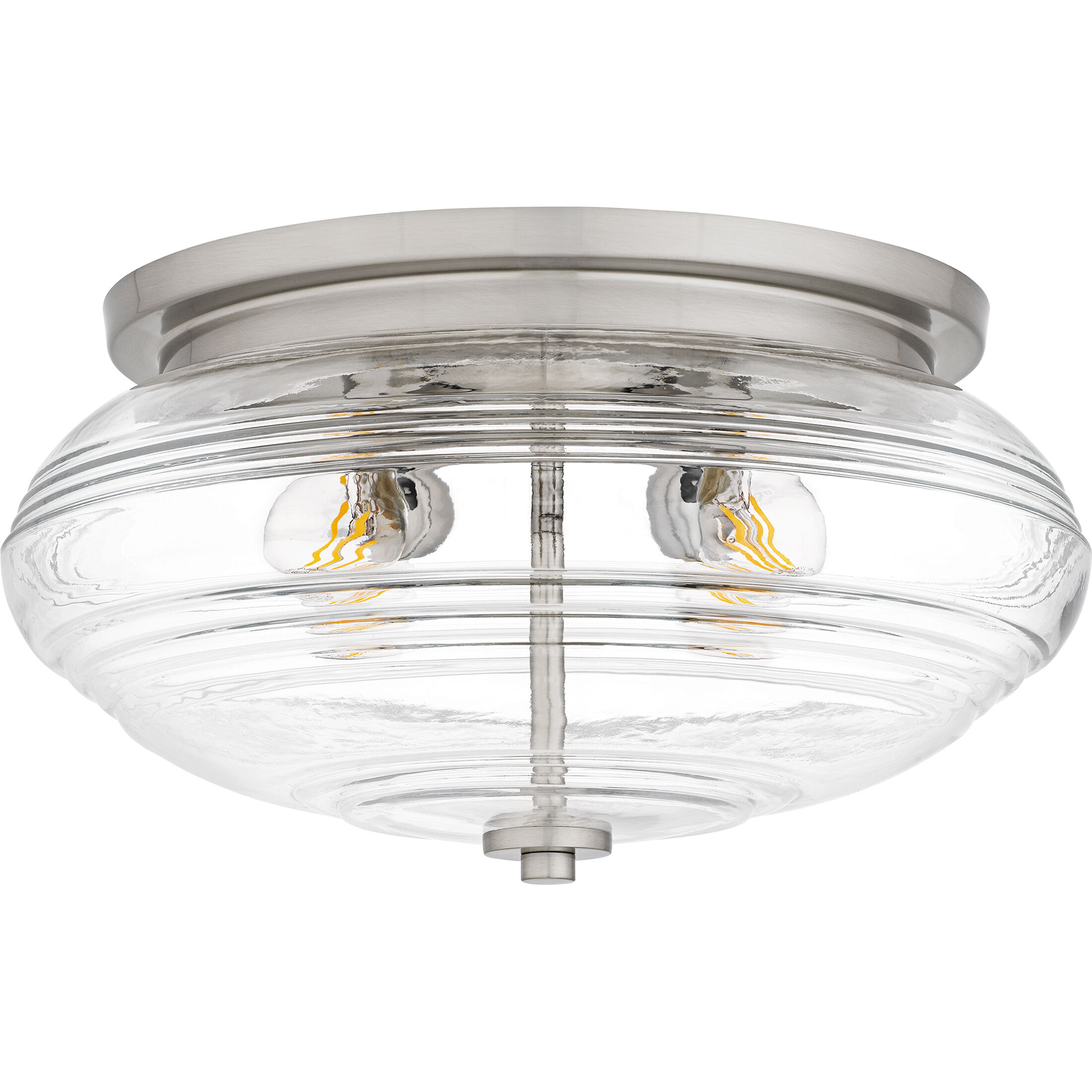 Gatonby 4 Light 16 inch Brushed Nickel Flush Mount Ceiling Light, Medium