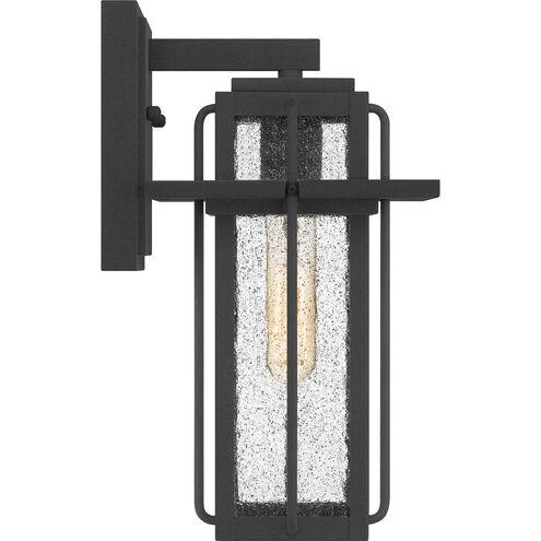 Randall 1 Light 13 inch Mottled Black Outdoor Wall Lantern, Medium