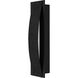 Onyx LED 18 inch Earth Black Outdoor Wall Lantern, Medium
