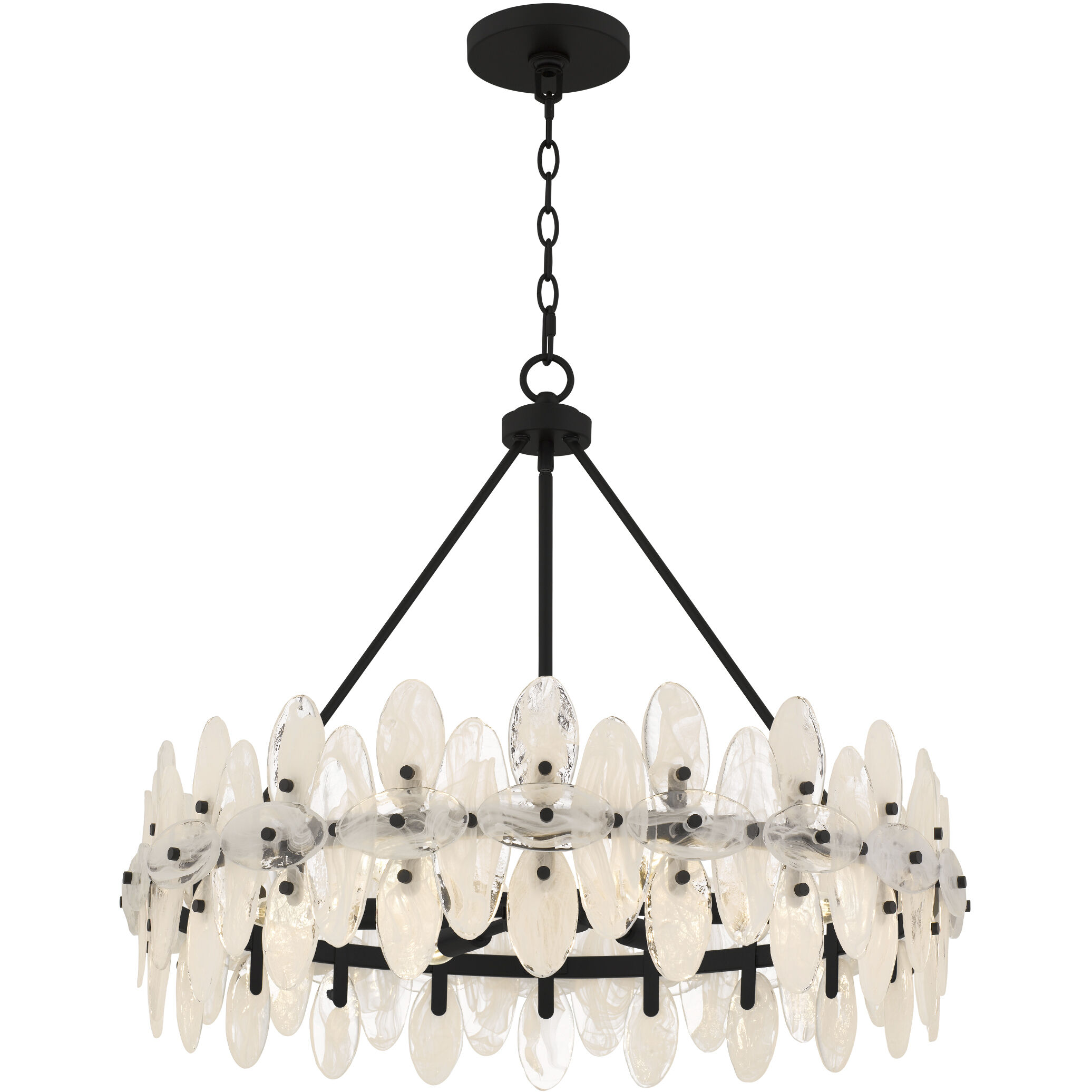 Abigail Pendant Ceiling Light in Matte Black