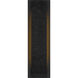 Onyx LED 18 inch Earth Black Outdoor Wall Lantern, Medium