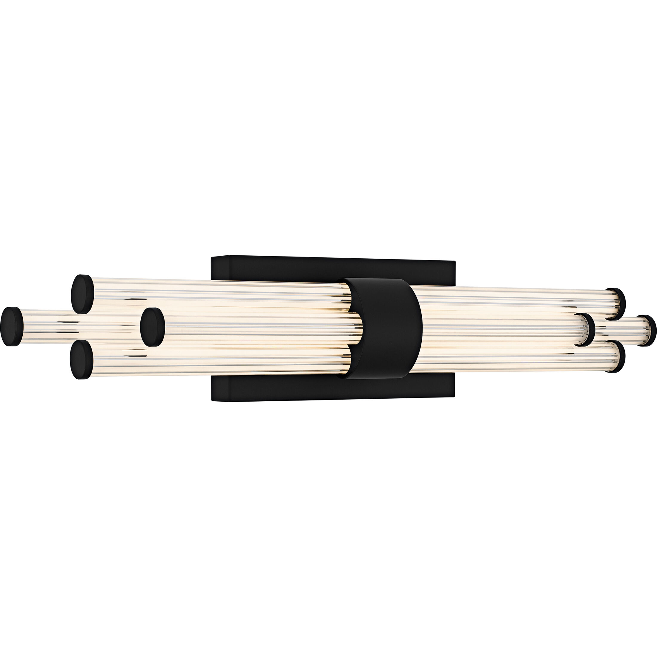 Talbott LED 24 inch Matte Black Bath Light Wall Light, Medium