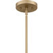Drover 1 Light 12 inch Bronze Gold Pendant Ceiling Light
