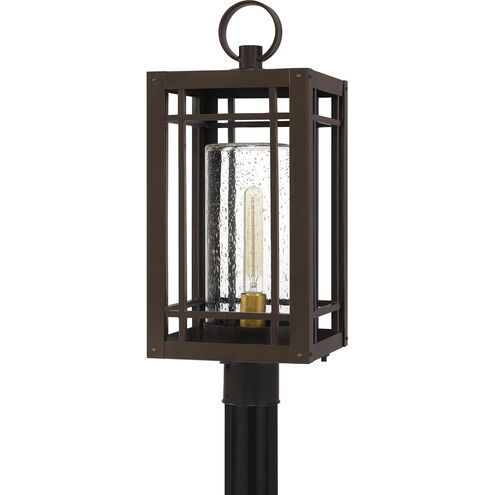 Pelham 1 Light 24 inch Western Bronze Outdoor Post Lantern, Large