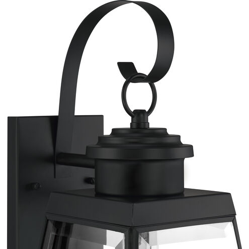 Paxton 1 Light 13 inch Matte Black Outdoor Wall Lantern