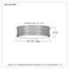 Ahoy LED 13 inch Antique Polished Nickel Flush Mount Ceiling Light