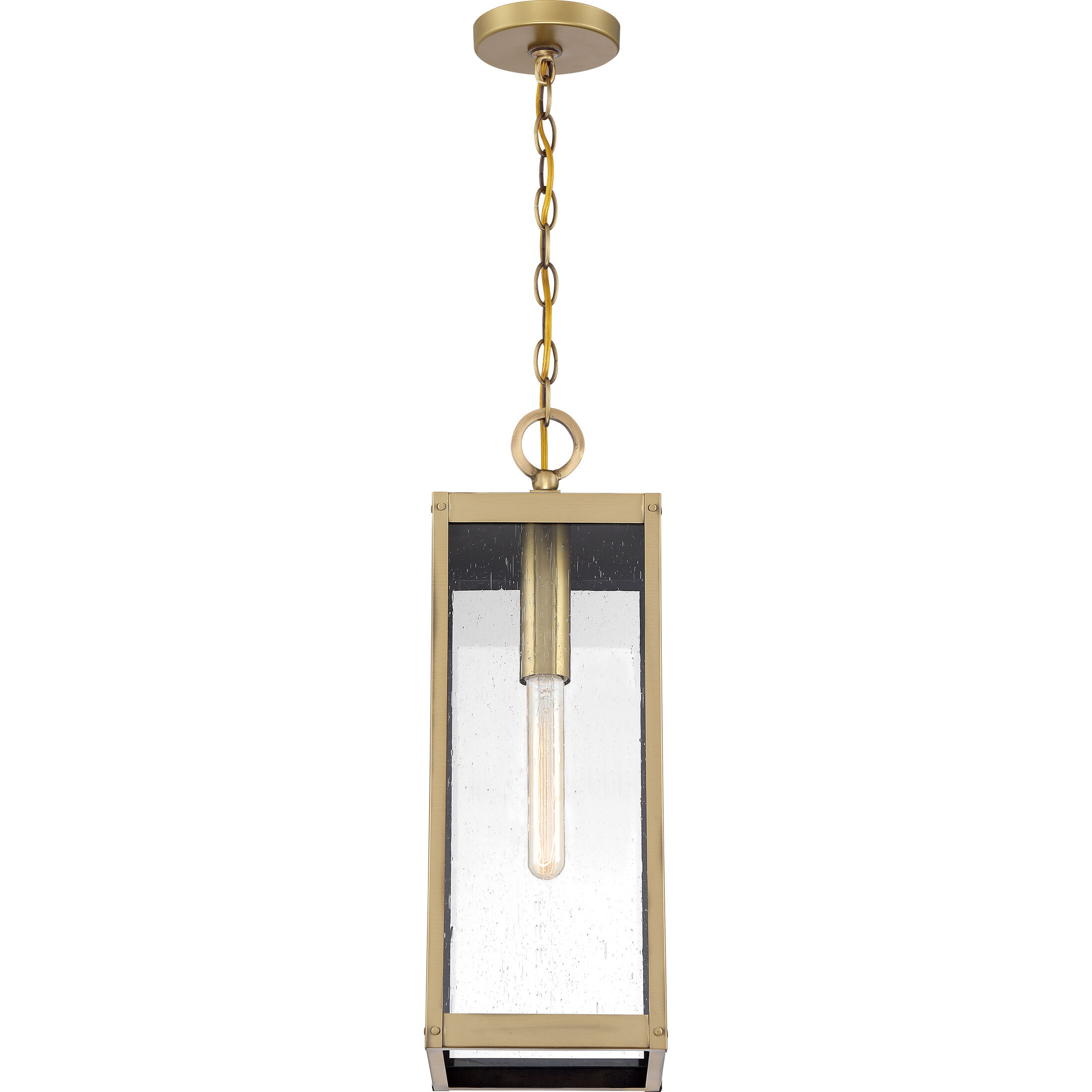 Westover 1 Light 7 inch Antique Brass Mini Pendant Ceiling Light, Small