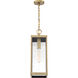 Westover 1 Light 7 inch Antique Brass Mini Pendant Ceiling Light, Small