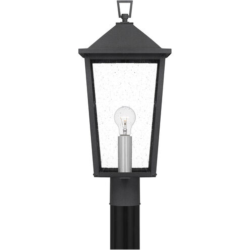 Stoneleigh 1 Light 22 inch Mottled Black Outdoor Post Lantern