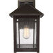 Cedar Point 1 Light 17 inch Palladian Bronze Outdoor Wall Lantern