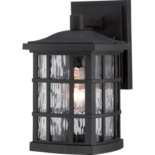 Stonington 1 Light 11 inch Mystic Black Outdoor Wall