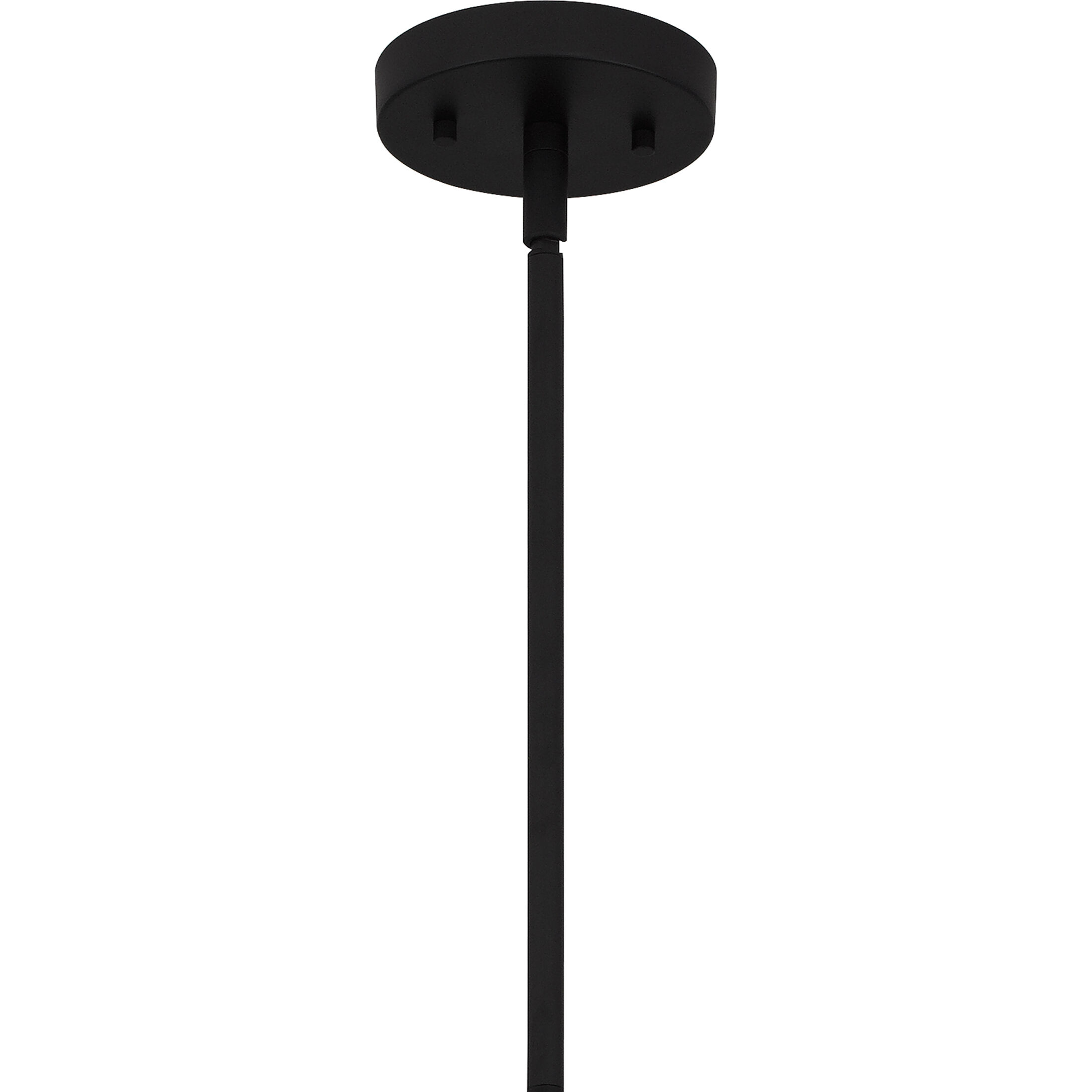 Penning 6 Light 38 inch Matte Black Island Light Ceiling Light