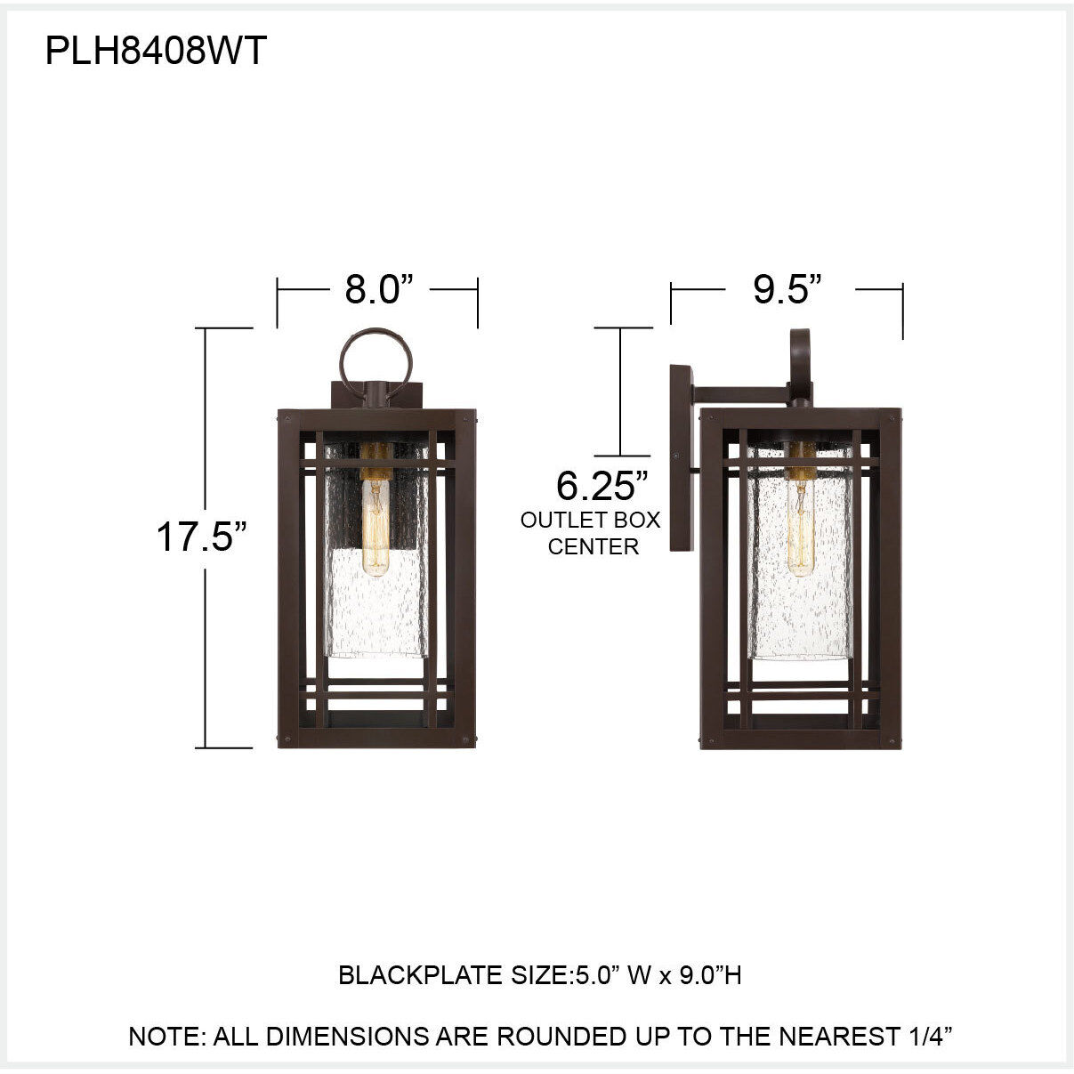 Pelham Outdoor Wall Lantern, Medium