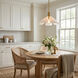Milton 1 Light 17.5 inch Light Gold Pendant Ceiling Light
