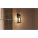 Mesnick 1 Light 17 inch Matte Black Outdoor Wall Lantern