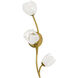 Walker Wall Sconce Wall Light in Vintage Brass
