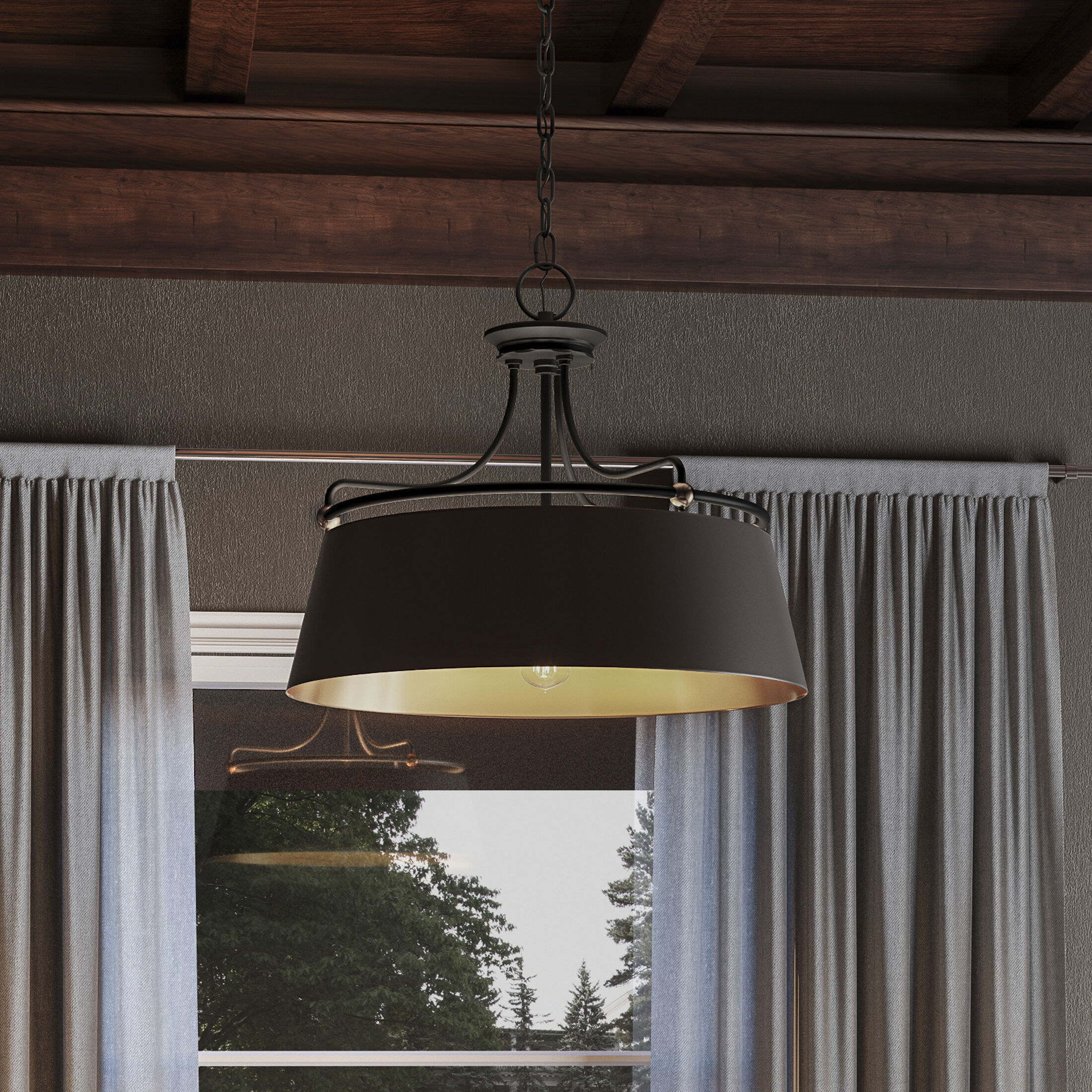 Quoizel FV2824WT Fairview 4 Light 24 inch Western Bronze