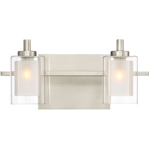Quoizel Kolt LED 13 inch Brushed Nickel Bath Light Wall Light KLT8602BNLED - Open Box