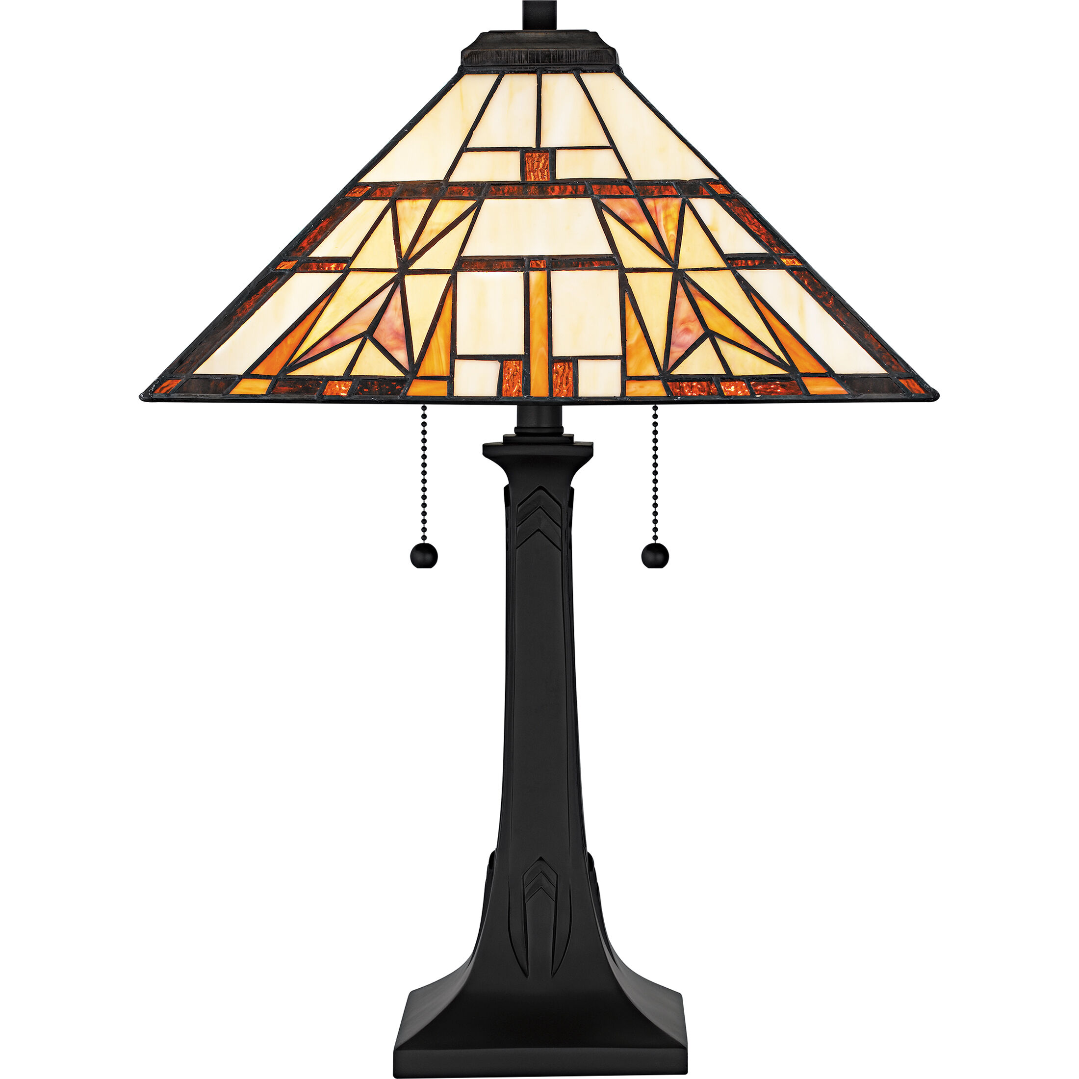 Kaylor 23 inch 75.00 watt Matte Black Table Lamp Portable Light, Small