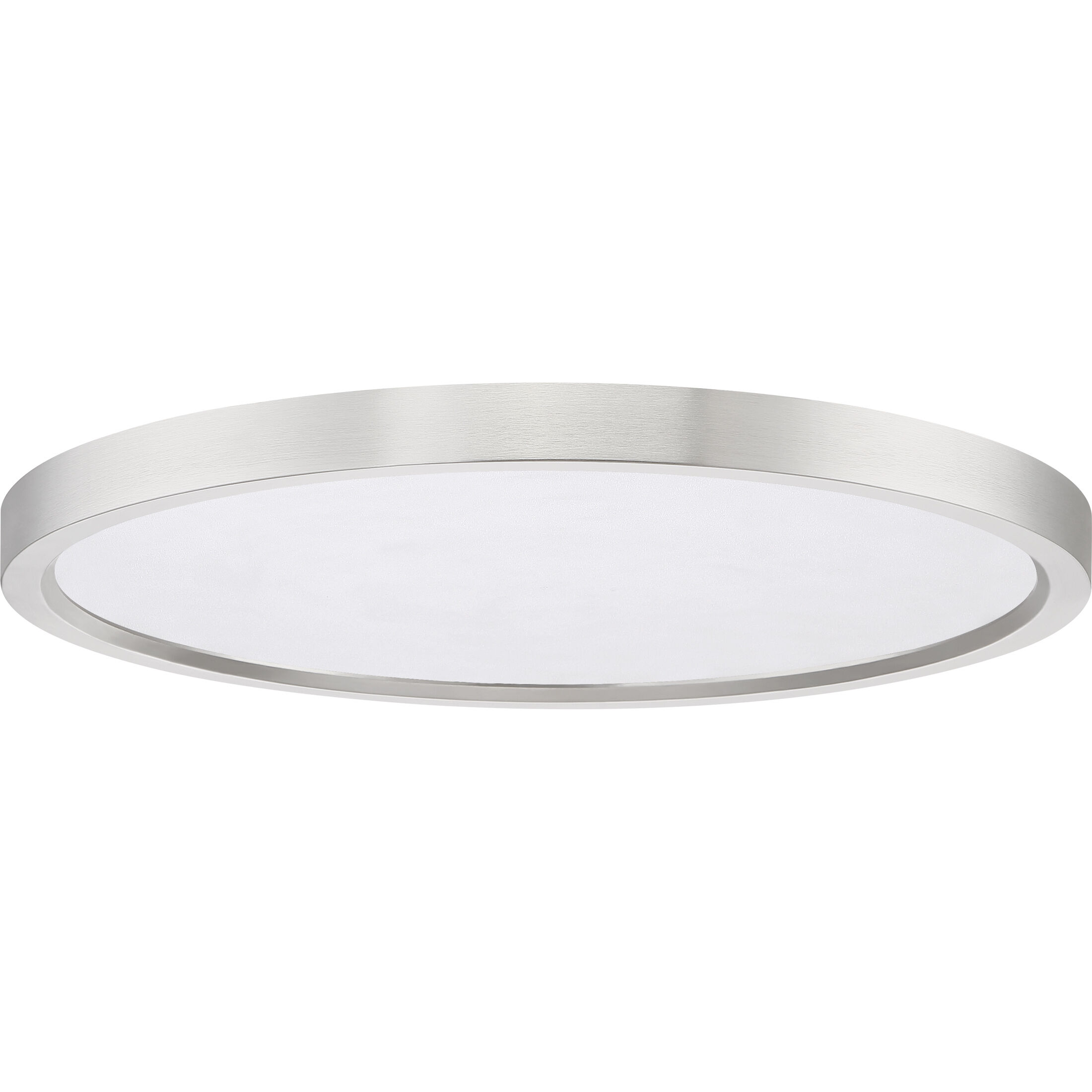 Quoizel OST1715BN Outskirts LED 15 inch Brushed Nickel Flush