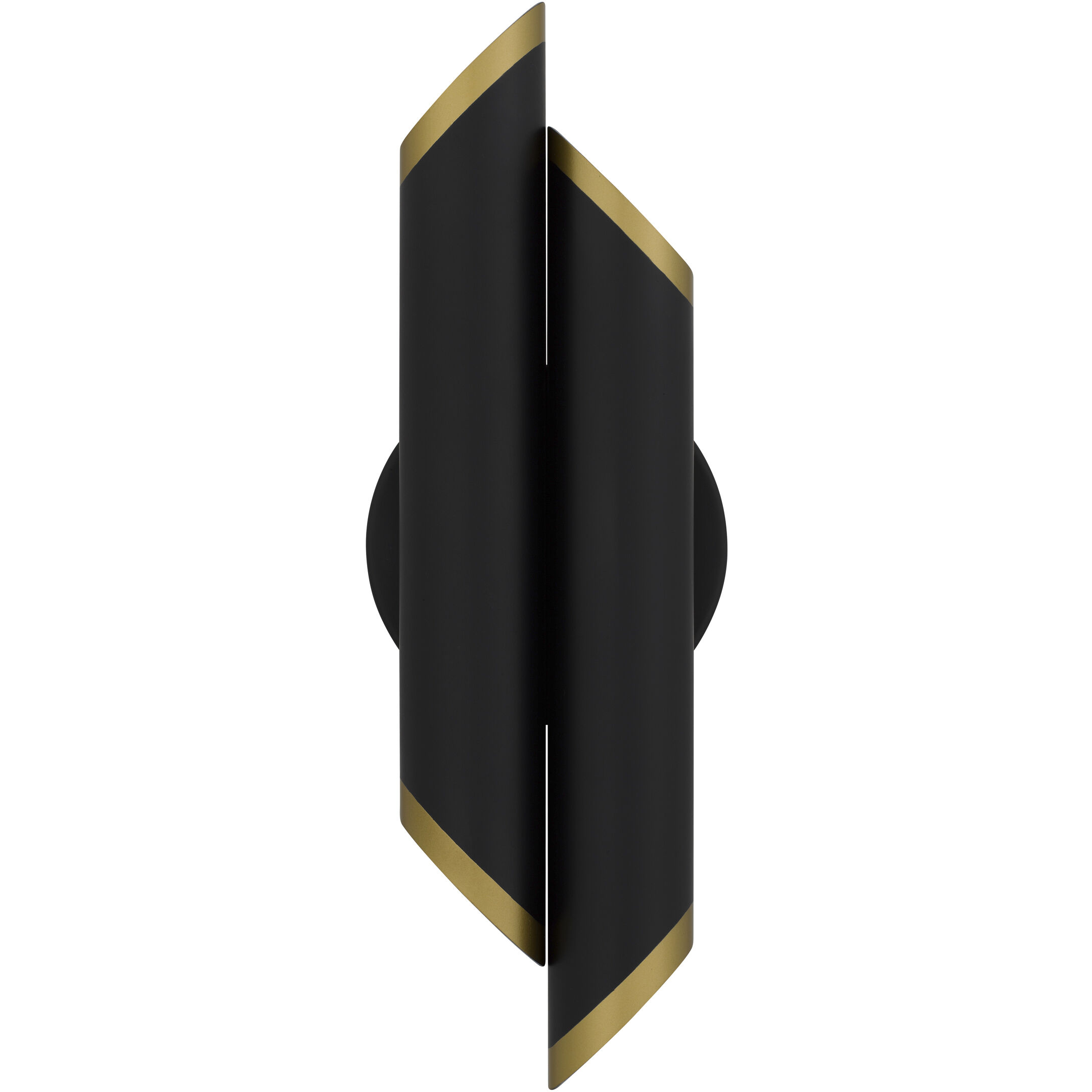 Manelis Wall Sconce Wall Light in Matte Black