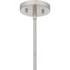 Starlight 4 Light 18.5 inch Brushed Nickel Pendant Ceiling Light, Large