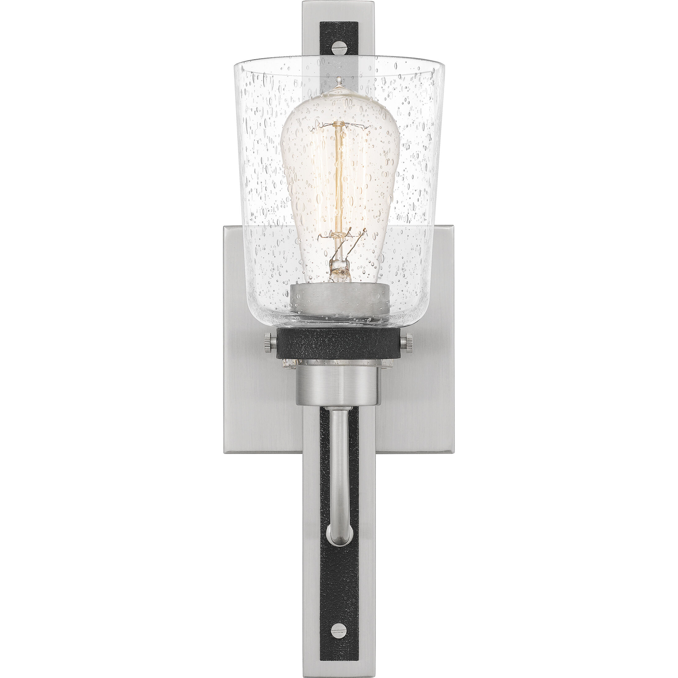 Axel 1 Light 4.75 inch Brushed Nickel Wall Sconce Wall Light, Small