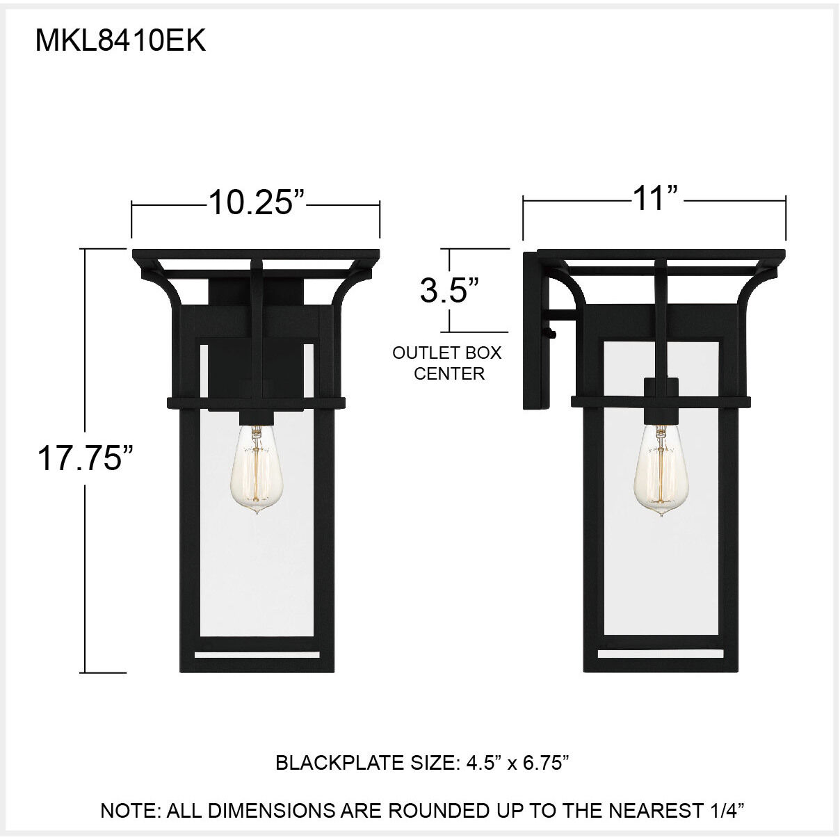 Markley Outdoor Wall Lantern
