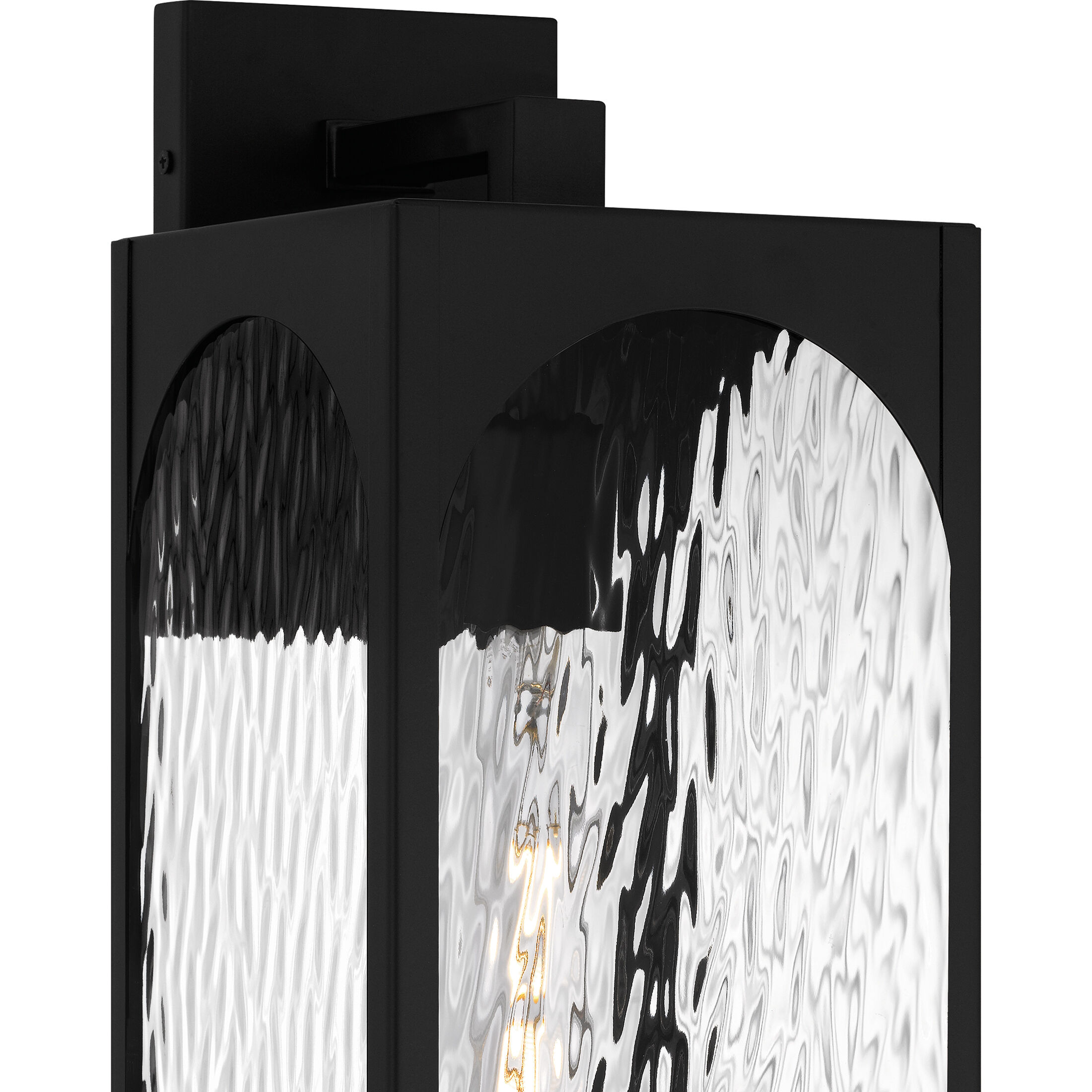Dallington 1 Light 19.75 inch Matte Black Outdoor Wall Lantern, Large