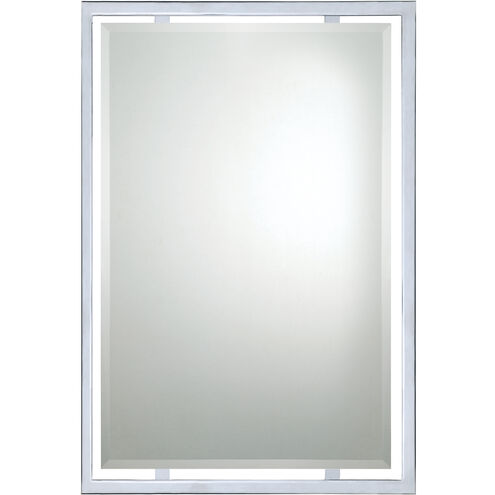 Reflections 32 X 22 inch Polished Chrome Wall Mirror