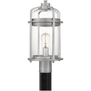 Carrington 1 Light 18 inch Industrial Aluminum Outdoor Post Lantern