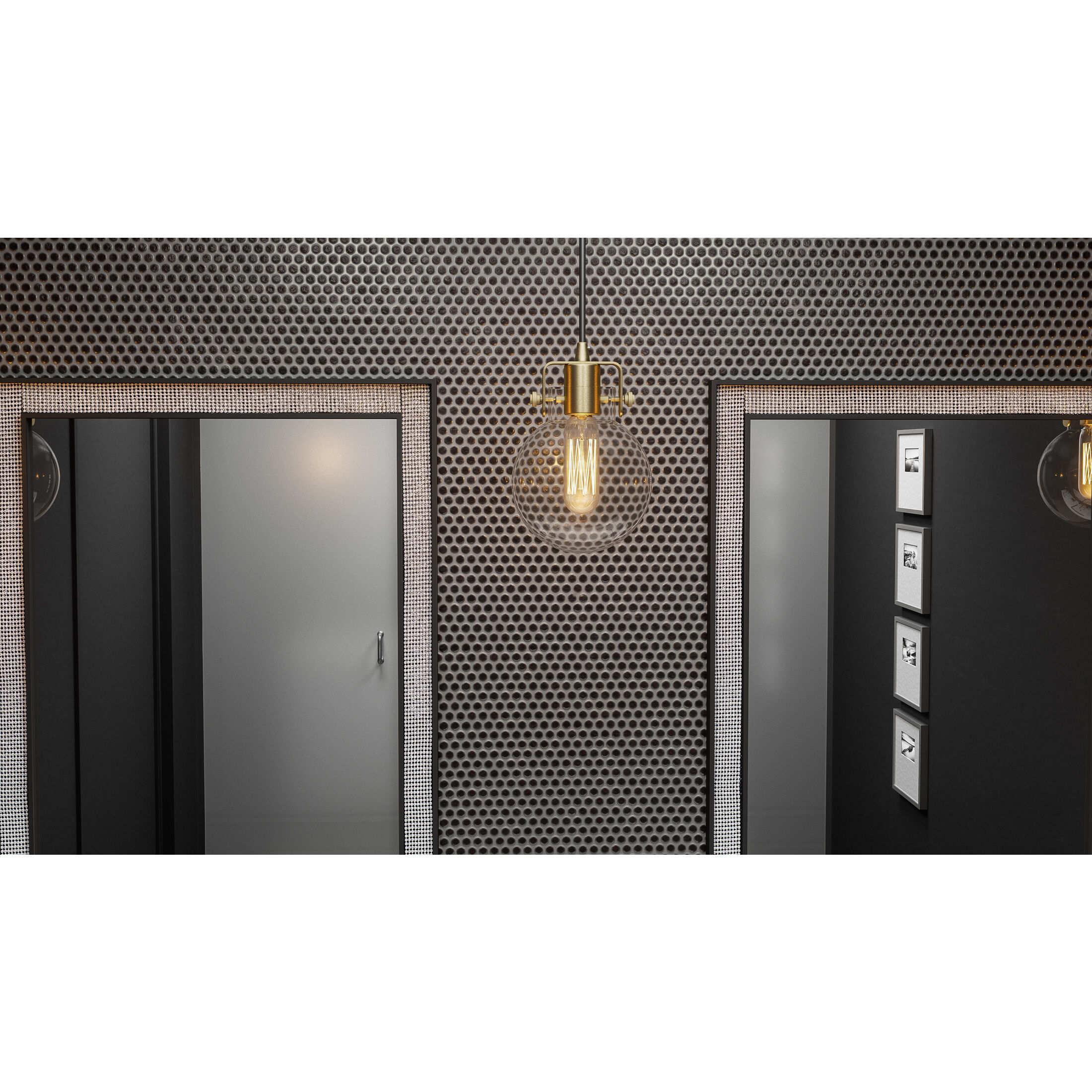 Sidwell 1 Light 6 inch Weathered Brass Mini Pendant Ceiling Light