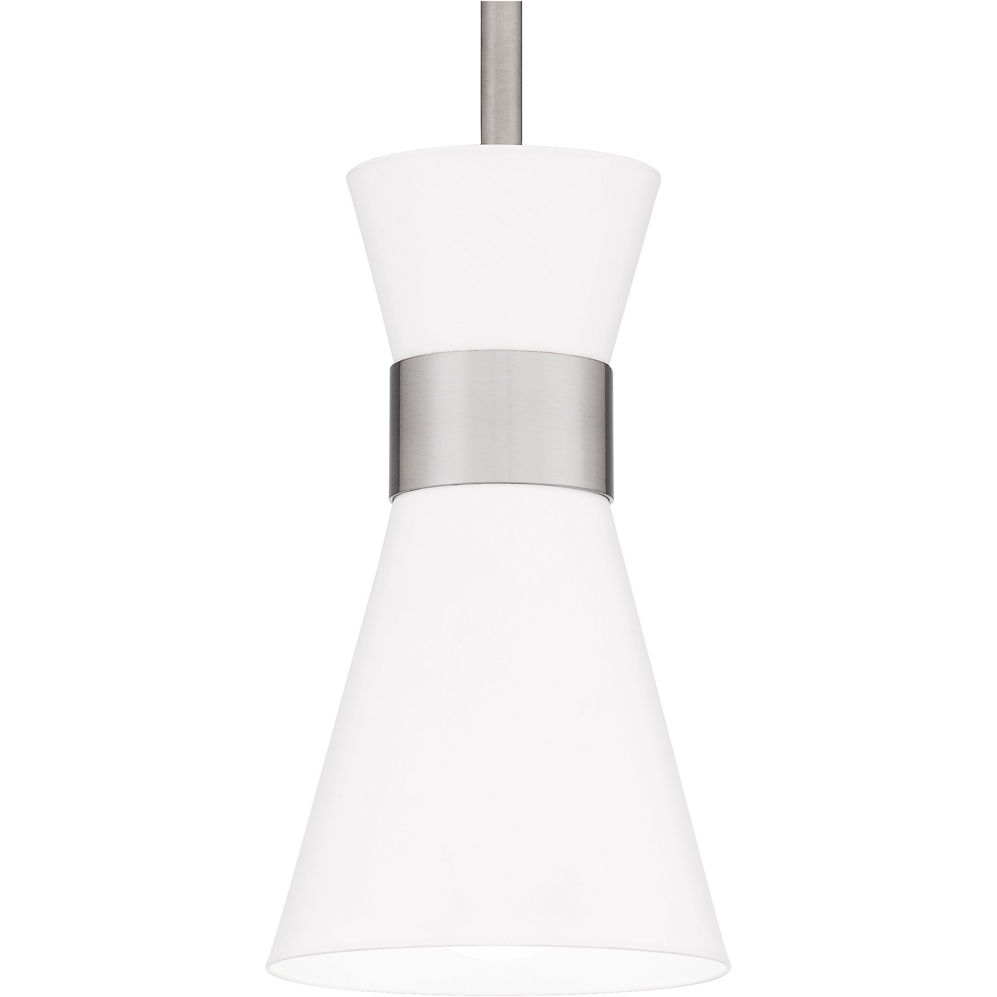 Fremont 1 Light 5 inch Brushed Nickel Mini Pendant Ceiling Light, Small