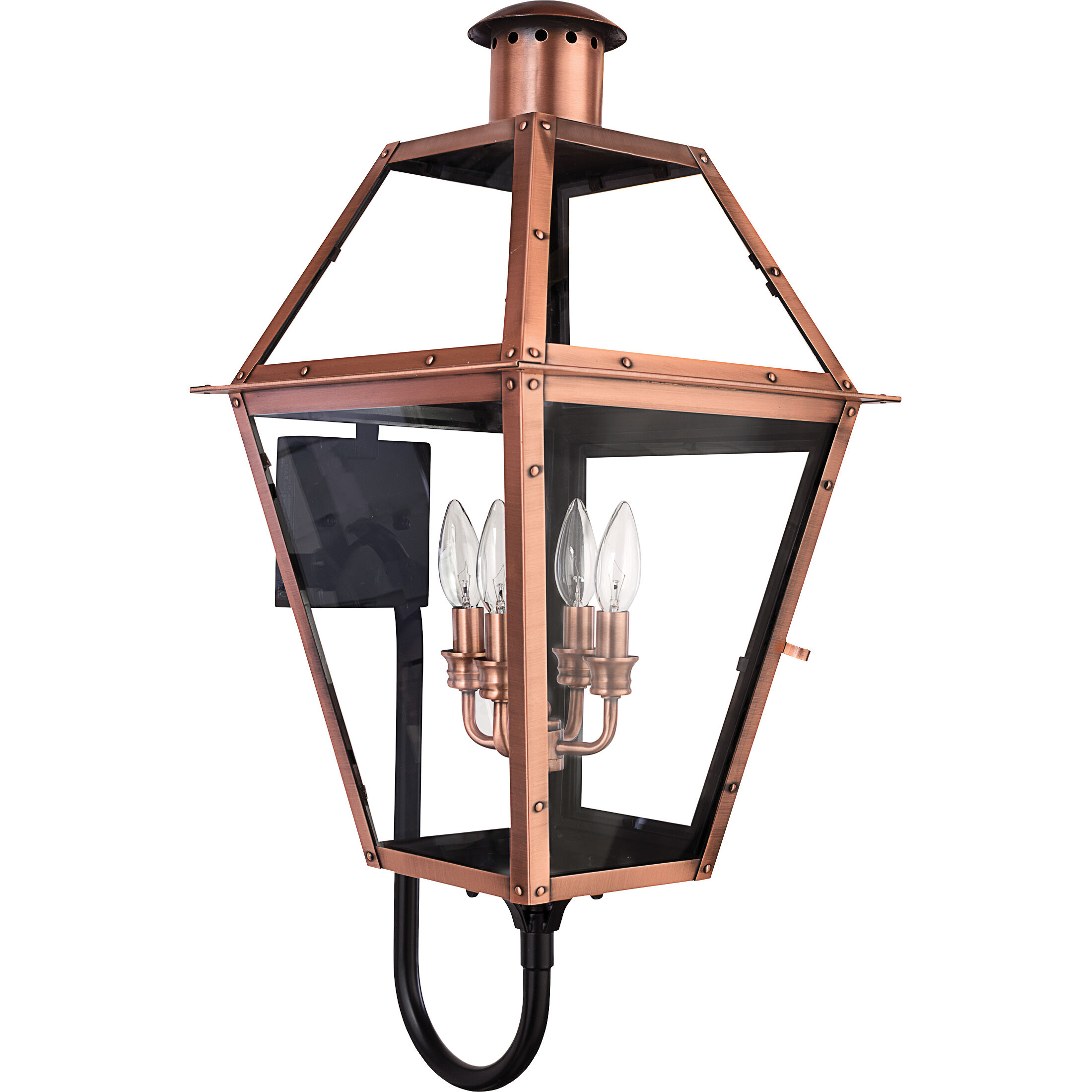 Quoizel Lighting Rue De Royal 4 Light Outdoor Wall Lantern