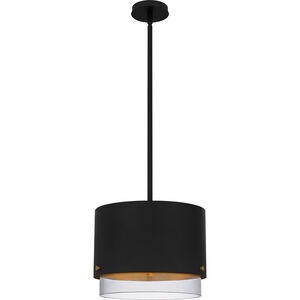 Elio 3 Light 14.5 inch Matte Black Mini Pendant Ceiling Light, Small