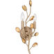 Heiress 2 Light 9.25 inch Bronze Gold ADA Wall Sconce Wall Light, Small