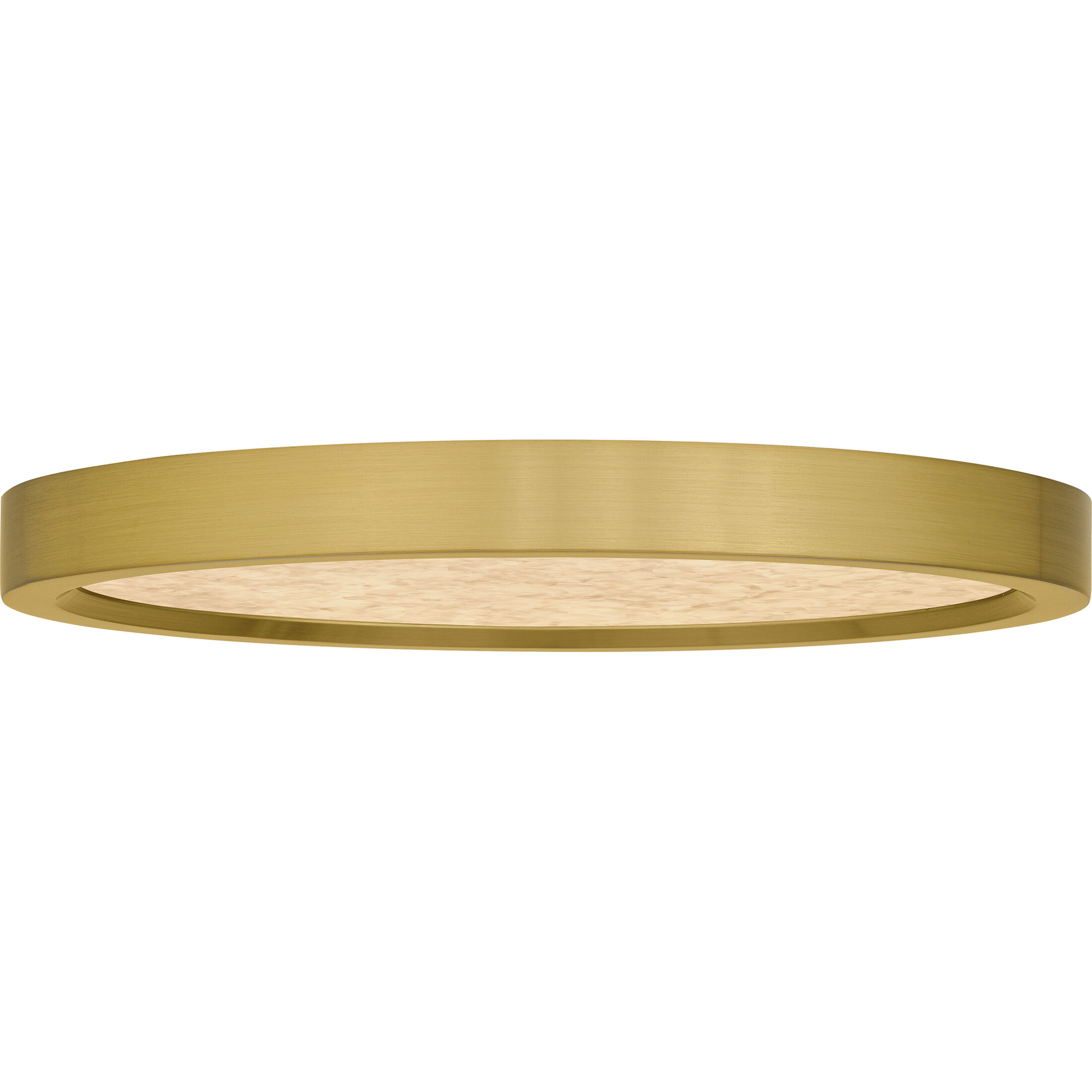 Outskirts LED 11 inch Brushed Gold Flush Mount Ceiling Light, Small