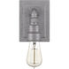 Squire 1 Light 5 inch Galvanized Wall Sconce Wall Light