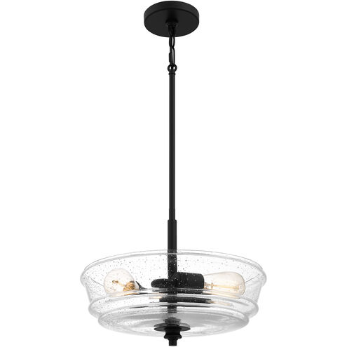 McIntire 3 Light 15 inch Matte Black Pendant Ceiling Light