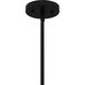 Stetson 1 Light 8 inch Matte Black Mini Pendant Ceiling Light, Small