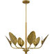 Bayley 6 Light 28 inch Aged Brass Chandelier Ceiling Light