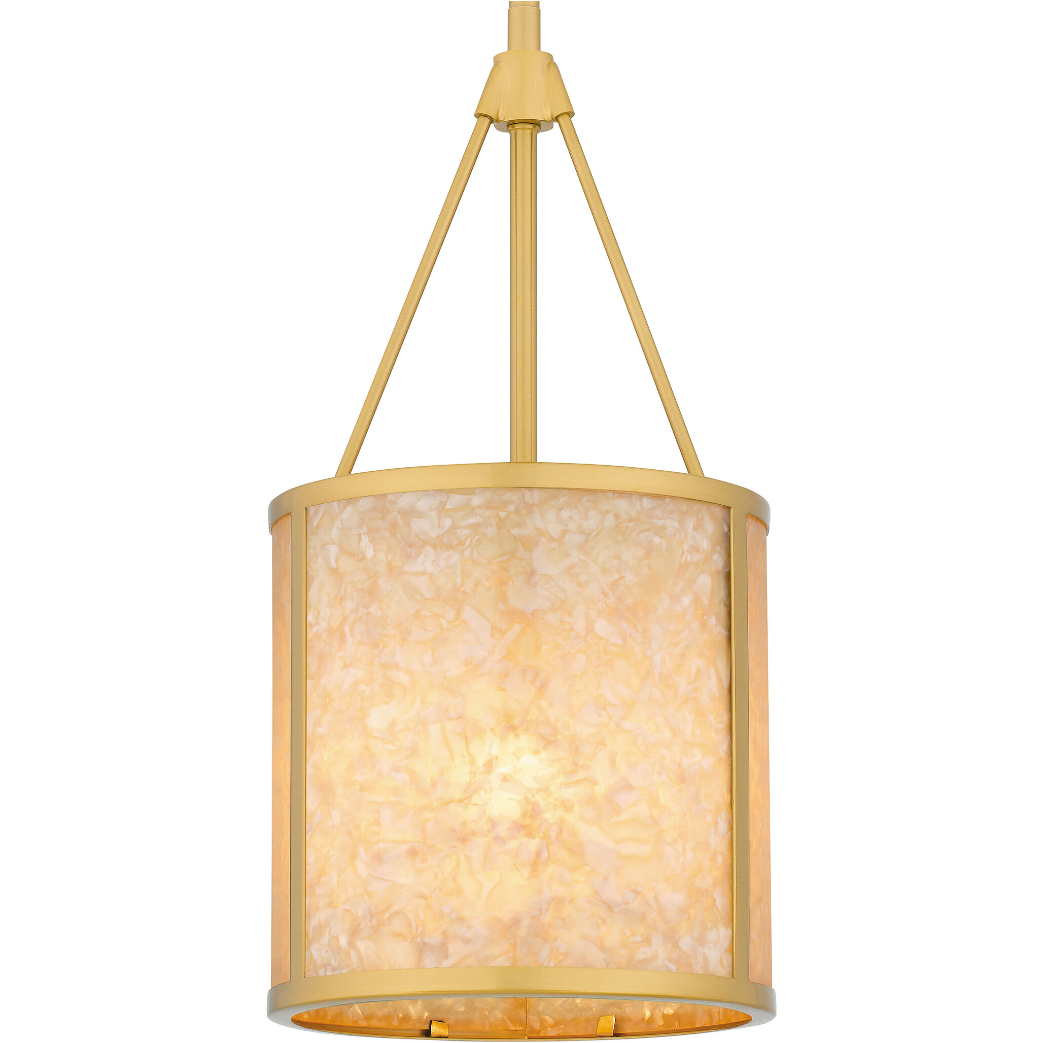 Brushed gold light pendant discount