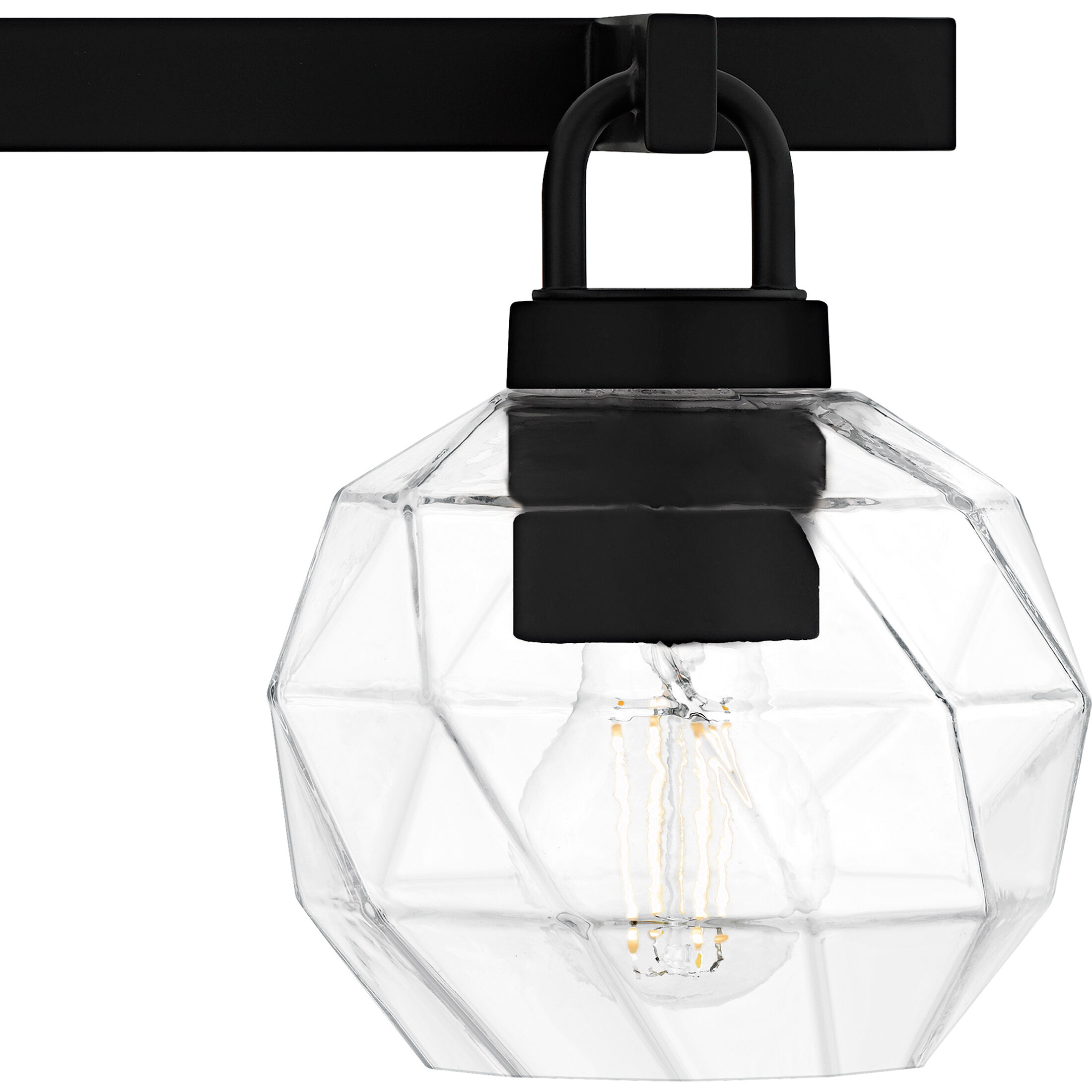 Celina 3 Light 24 inch Matte Black Bath Light Wall Light, Large