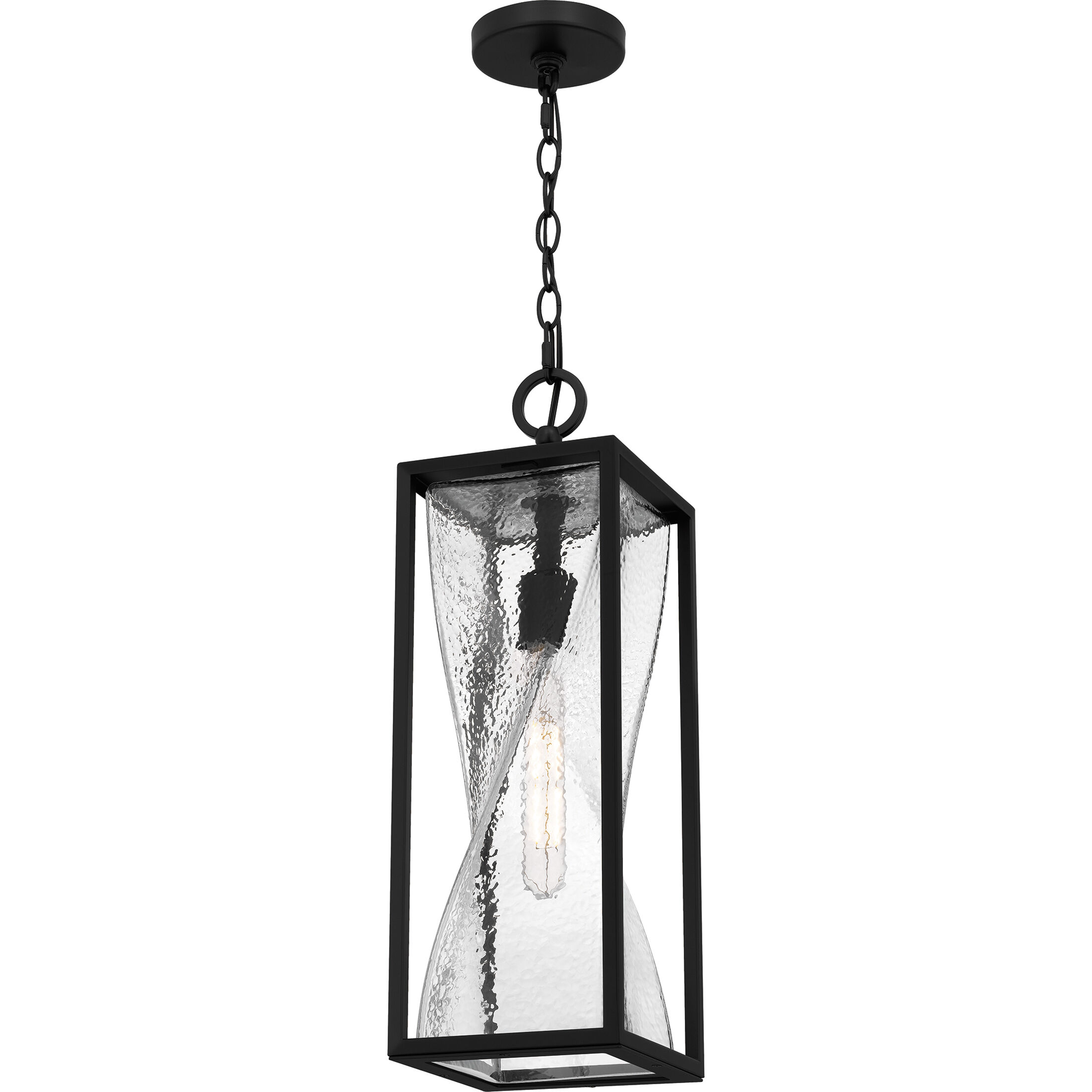 Zarah 1 Light 7 inch Matte Black Mini Pendant Ceiling Light, Small